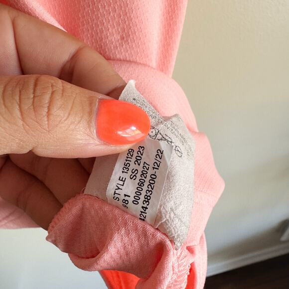 Under Armour Peach Short Sleeve The Performance Polo Shirt - XXL - Picture 6 of 8